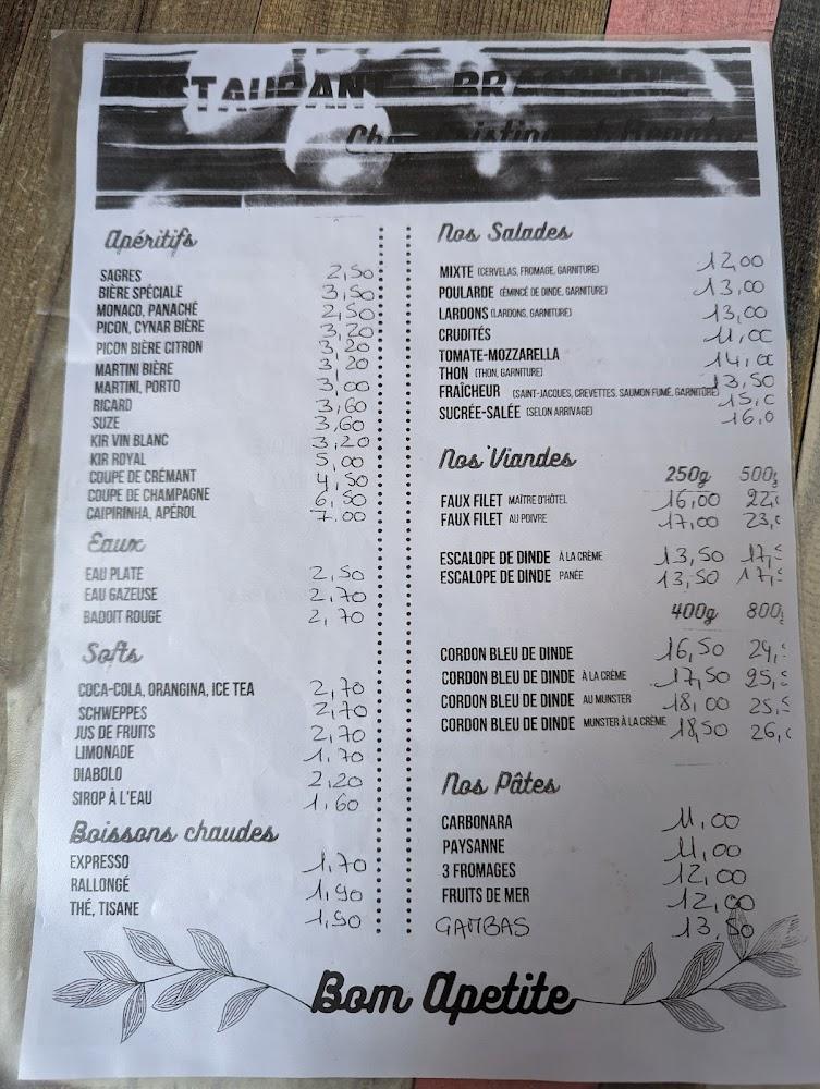 A La Charrue - Menu Image 4